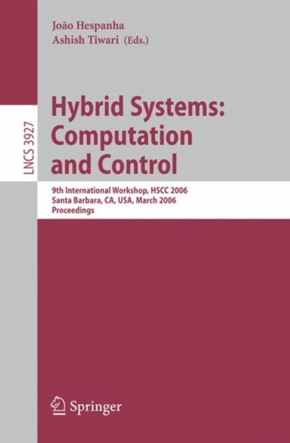 Hybrid Systems: Computation and Control, niet bekend - Paperback - 9783540331704