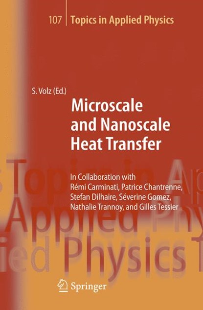 Microscale and Nanoscale Heat Transfer, niet bekend - Gebonden - 9783540360568