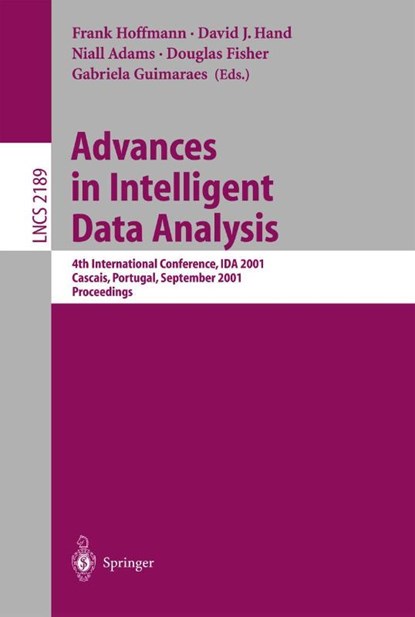 Advances in Intelligent Data Analysis, Frank Hoffmann ; David J Hand ; Niall M. Adams - Paperback - 9783540425816