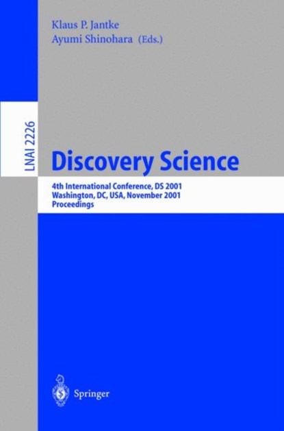 Discovery Science, niet bekend - Paperback - 9783540429562