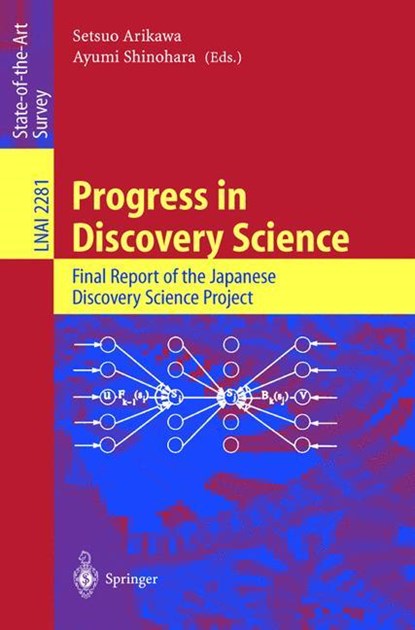 Progress in Discovery Science, Ayumi Shinohara ;  Setsuo Arikawa - Paperback - 9783540433385