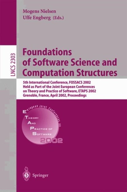 Foundations of Software Science and Computation Structures, niet bekend - Paperback - 9783540433668