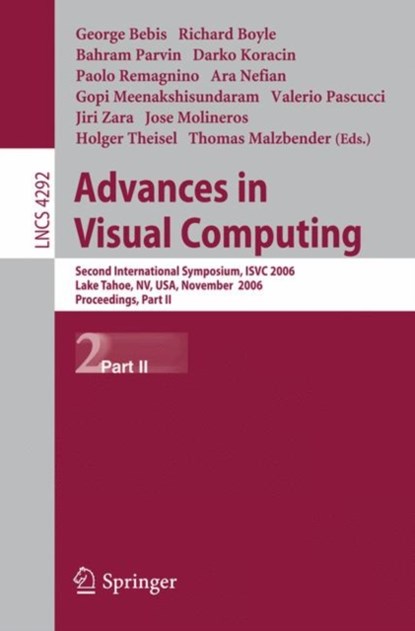 Advances in Visual Computing, niet bekend - Paperback - 9783540486268