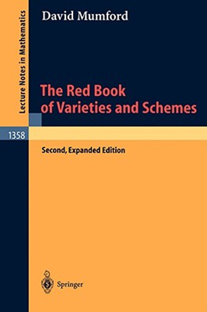 The Red Book of Varieties and Schemes, niet bekend - Paperback - 9783540632931