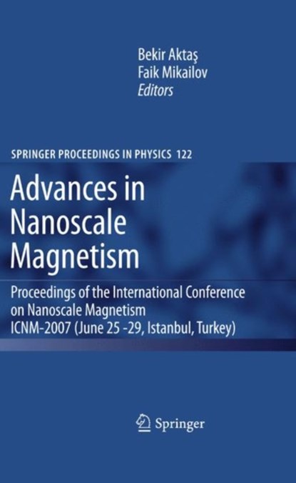 Advances in Nanoscale Magnetism, niet bekend - Gebonden - 9783540698814