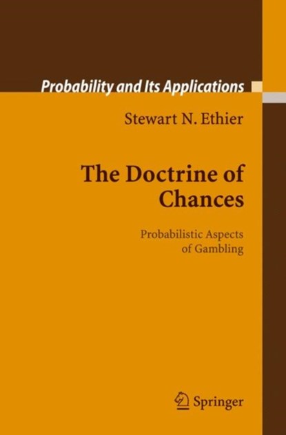 The Doctrine of Chances, niet bekend - Gebonden - 9783540787822