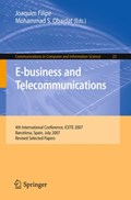 E-business and Telecommunications | Joaquim Filipe ; Mohammad S. Obaidat | 