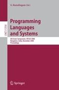 Programming Languages and Systems | G. Ramalingam | 