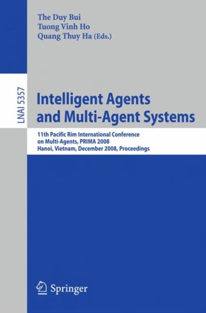 Intelligent Agents and Multi-Agent Systems, niet bekend - Paperback - 9783540896739