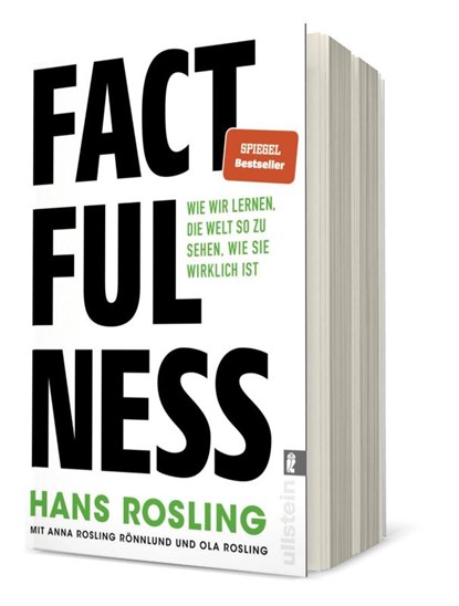 Factfulness, Hans Rosling ; Anna Rosling Rönnlund ; Ola Rosling - Paperback - 9783548060415