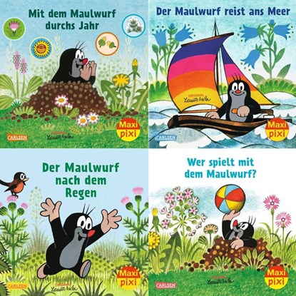 Maxi-Pixi-4er-Set 99: Neues vom Maulwurf (4x1 Exemplar), Hanna Sörensen - Losbladig - 9783551030641