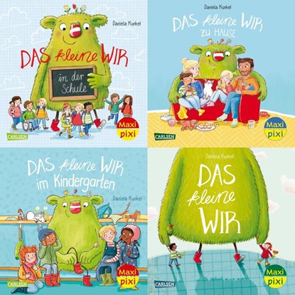 Maxi-Pixi-4er-Set 114: Gemeinsam stark mit dem kleinen WIR (4x1 Exemplar), Daniela Kunkel - Losbladig - 9783551030788
