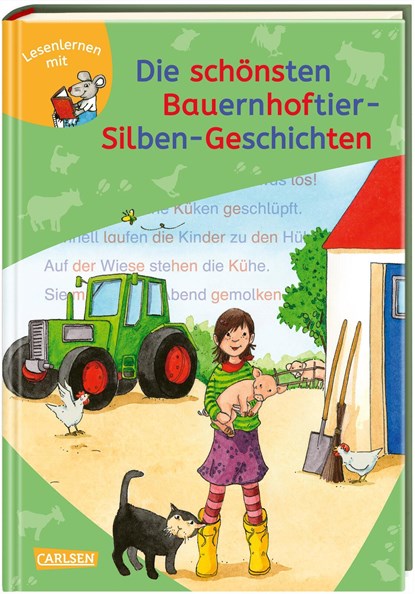 LESEMAUS zum Lesenlernen Sammelbände: Die schönsten Bauernhoftier-Silben-Geschichten, niet bekend - Gebonden - 9783551066602