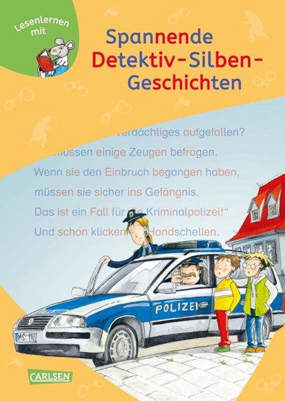LESEMAUS zum Lesenlernen Sammelbände: Spannende Detektiv-Silben-Geschichten, Petra Wiese ; Wolfram Hänel ; Ulrike Gerold ; Christian Tielmann - Gebonden - 9783551066671