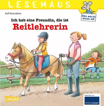 LESEMAUS 62: Ich hab eine Freundin, die ist Reitlehrerin, Ralf Butschkow - Paperback - 9783551080301