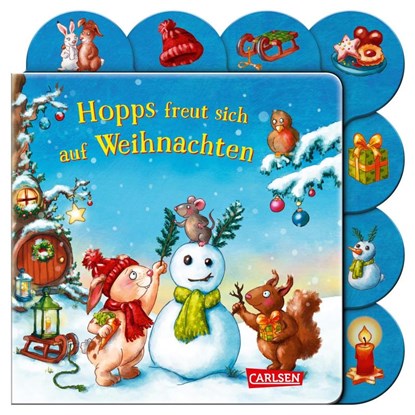 Hopps freut sich auf Weihnachten, Maya Geis - Gebonden - 9783551172006