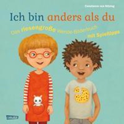 Ich bin anders als du - Ich bin wie du: Das riesengroße Wende-Bilderbuch mit Spieltipps, Constanze von Kitzing - Gebonden - 9783551172877