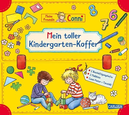 Conni Gelbe Reihe (Beschäftigungsbuch): Mein toller Kindergarten-Koffer (Buch-Set für den Kindergarten), Hanna Sörensen - Paperback - 9783551182784