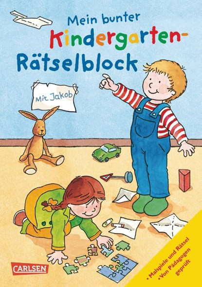 Mein bunter Kindergarten-Rätselblock, Hanna Sörensen ; Laura Leintz - Paperback - 9783551183071