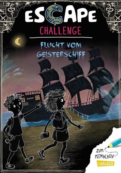 Escape-Buch für Grundschulkinder: Escape Challenge: Flucht vom Geisterschiff, Christian Tielmann - Paperback - 9783551189868