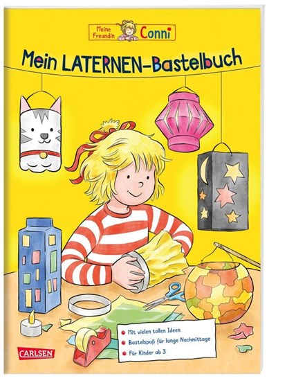 Conni Gelbe Reihe (Beschäftigungsbuch): Mein Laternen-Bastelbuch, Hanna Sörensen - Paperback - 9783551191496
