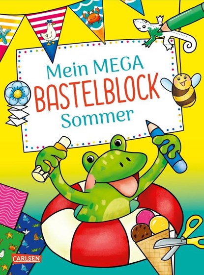 Mein MEGA Bastelblock: Sommer, Laura Leintz - Paperback - 9783551192295