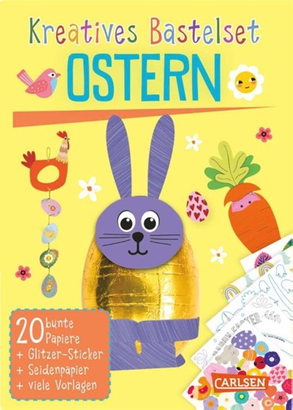 Bastelset für Kinder: Kreatives Bastelset: Ostern, Anton Poitier - Paperback - 9783551192332