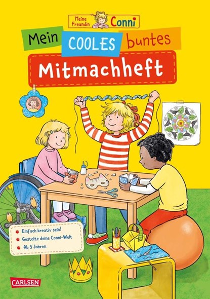 Conni Gelbe Reihe (Beschäftigungsbuch): Mein cooles buntes Mitmachheft, Hanna Sörensen - Paperback - 9783551192523