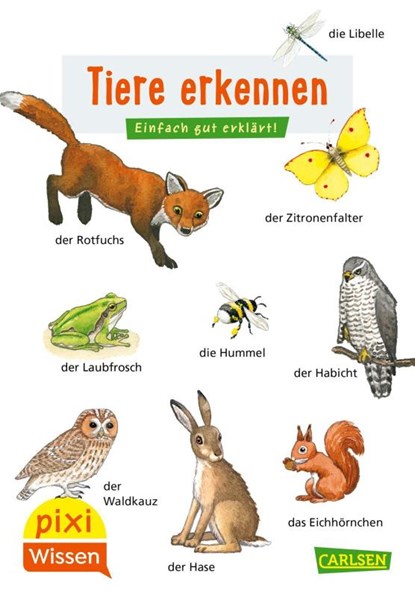 Pixi Wissen 30: VE 5 Tiere erkennen, Hanna Sörensen - Paperback - 9783551231789
