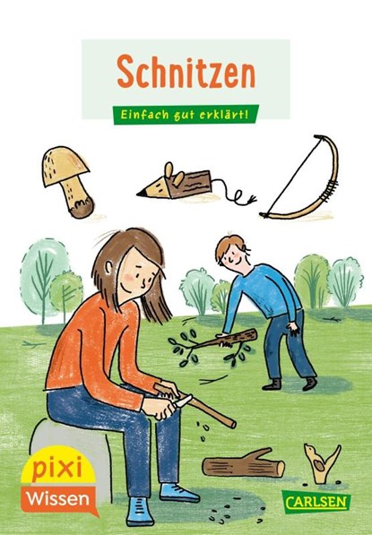 Pixi Wissen 114: VE 5 Schnitzen, Linda Hartwig - Paperback - 9783551231840