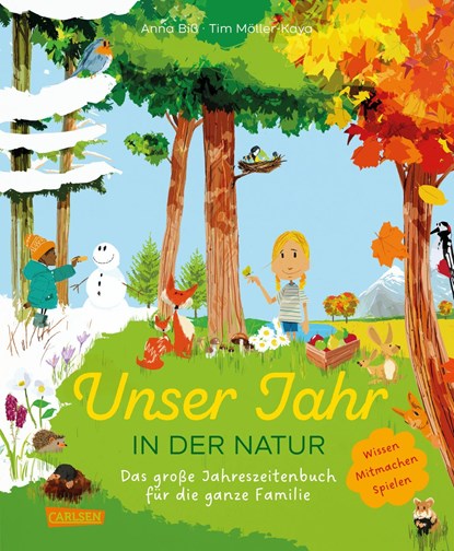 Unser Jahr in der Natur, Anna Biß - Gebonden - 9783551254993