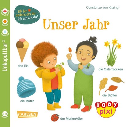 Baby Pixi (unkaputtbar) 118: VE 5 Unser Jahr (5 Exemplare), Constanze Von Kitzing - Gebonden - 9783551261038
