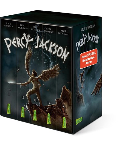 Percy-Jackson-Taschenbuchschuber (Percy Jackson), Rick Riordan - Losbladig - 9783551313690