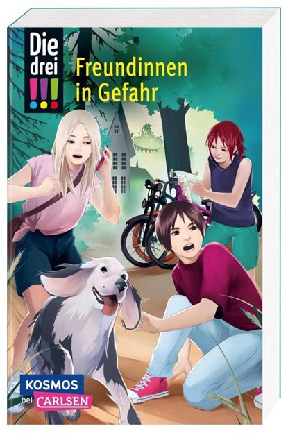 Die drei !!! 50: Freundinnen in Gefahr (Dreifachband. Enthält die Bände: Verlorenes Herz, Spuren der Vergangenheit, Falsche Freunde), Maja von Vogel ; Henriette Wich ; Mira Sol - Paperback - 9783551321244