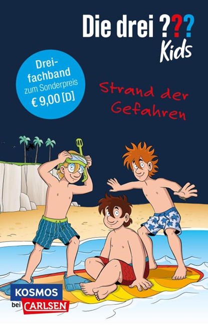 Die drei ??? Kids: Strand der Gefahren - Dreifachband, Ulf Blanck ; Boris Pfeiffer - Paperback - 9783551321954