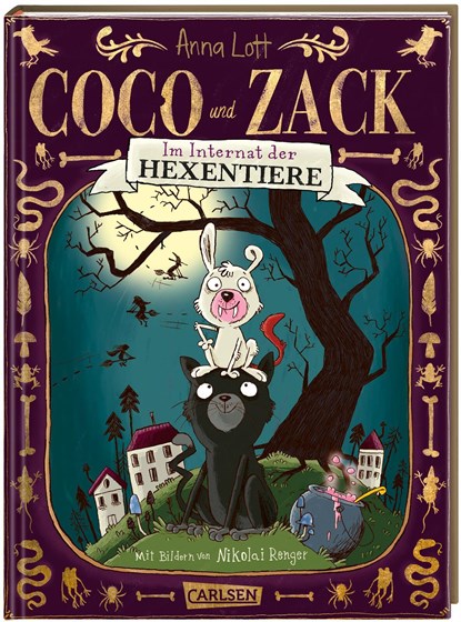 Coco und Zack - Im Internat der Hexentiere, Anna Lott - Gebonden - 9783551557995