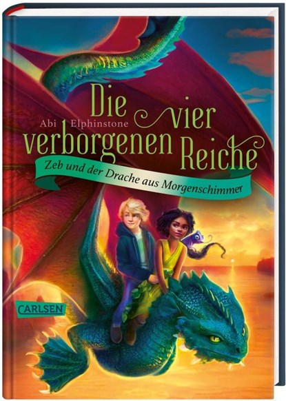 Die vier verborgenen Reiche 3: Zeb und der Drache aus Morgenschimmer, Abi Elphinstone - Gebonden - 9783551558435