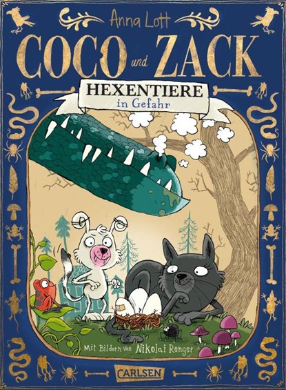 Coco und Zack: Hexentiere in Gefahr, Anna Lott - Gebonden - 9783551558497