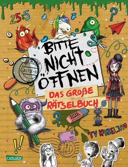 Bitte nicht öffnen: Das große Rätselbuch, Linda Hartwig ; Charlotte Habersack - Paperback - 9783551650481