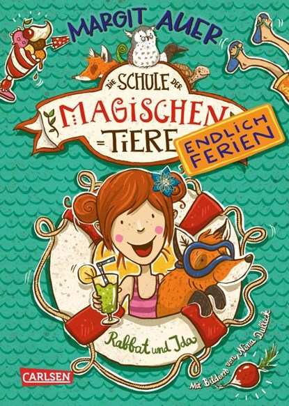 Schule der magischen Tiere - Endlich Ferien 01 - Rabbat und Ida, Margit Auer - Gebonden - 9783551653314