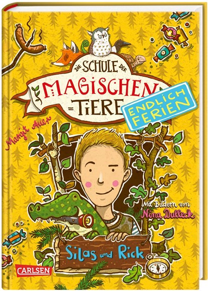 Die Schule der magischen Tiere - Endlich Ferien 2: Silas und Rick, Margit Auer - Gebonden - 9783551653321