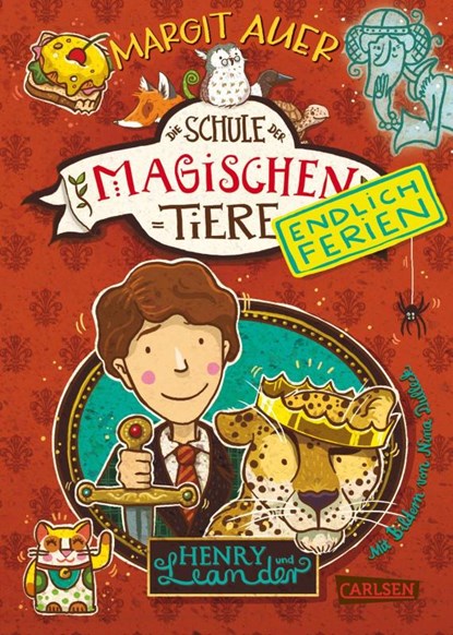 Die Schule der magischen Tiere - Endlich Ferien 3: Henry und Leander, Margit Auer - Gebonden - 9783551653338