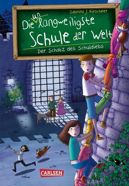 Die unlangweiligste Schule der Welt 10: Der Schatz des Schuldiebs, Sabrina J. Kirschner - Gebonden - 9783551654007