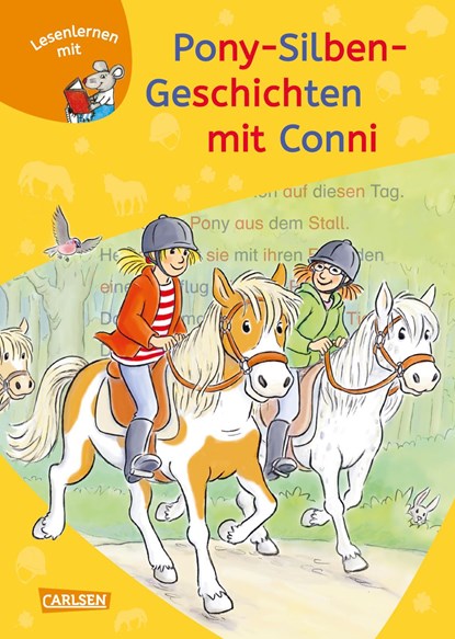 LESEMAUS zum Lesenlernen Sammelbände: Pony-Silben-Geschichten mit Conni, Julia Boehme ;  Liane Schneider - Gebonden - 9783551690494