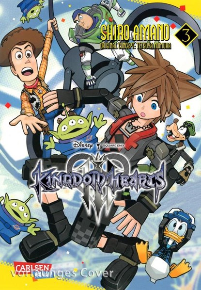 Kingdom Hearts III 3, Shiro Amano ; Tetsuya Nomura - Paperback - 9783551712479