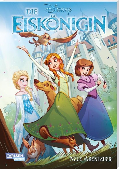 Disney Die Eiskönigin - Neue Abenteuer: Über Grenzen hinweg, Walt Disney ; Joe Caramagna - Paperback - 9783551730077