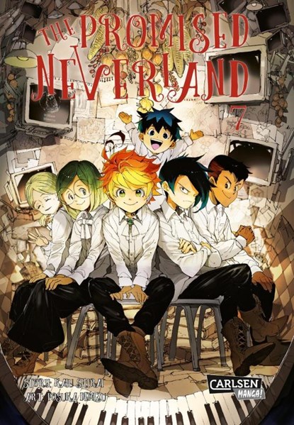 The Promised Neverland 7, Kaiu Shirai ; Posuka Demizu - Paperback - 9783551739209