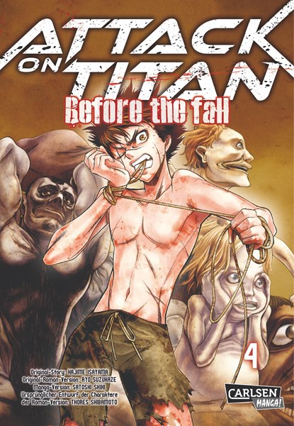 Attack on Titan - Before the Fall 4, Hajime Isayama ;  Ryo Suzukaze - Paperback - 9783551743732