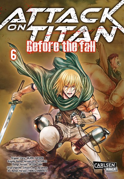 Attack on Titan - Before the Fall 6, Hajime Isayama ;  Ryo Suzukaze - Paperback - 9783551743756