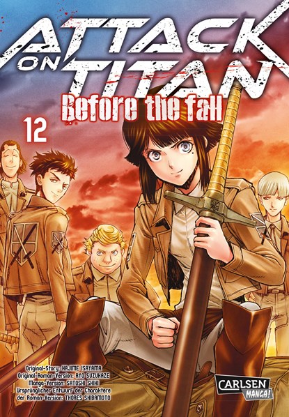 Attack on Titan - Before the Fall 12, Hajime Isayama ;  Ryo Suzukaze - Paperback - 9783551745309